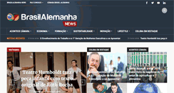 Desktop Screenshot of brasilalemanhanews.com.br