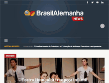 Tablet Screenshot of brasilalemanhanews.com.br